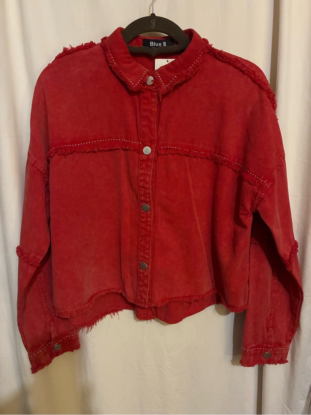 Blue B Snap Down Shirt
